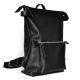 Кожаный рюкзак Voyager Black черный