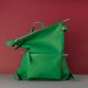 Кожаный рюкзак Voyager Green зеленый
