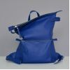 Кожаный рюкзак Voyager Night Blue синий