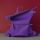 Кожаный рюкзак Voyager Purple фиолетовый