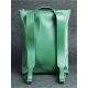 Кожаный рюкзак Хам зеленый кайзер