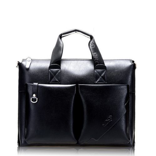 Мужской кожаный портфель 7170-01 черный