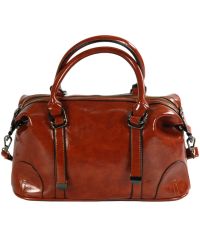 Женская сумка 7226-12 рыжая