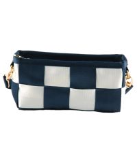Женская сумка 7212-31 синяя с белым