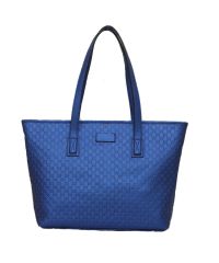 Женская кожаная сумка Mona 4 синяя