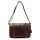 Женская кожаная сумка Retro коричневая