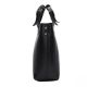 Женская кожаная сумка Elegance черная