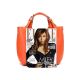 Женская кожаная сумка Elegance1 оранжевая