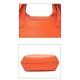 Женская кожаная сумка Elegance1 оранжевая