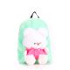 Детский рюкзак POOLPARTY с медведем kiddy-backpack-teddybear-green