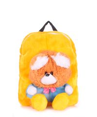 Детский рюкзак POOLPARTY с медведем kiddy-backpack-bear-sunny