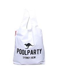 Коттоновая сумка POOLPARTY pool20-white