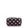 Косметичка POOLPARTY cosmetic-black-dots