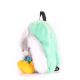 Детский рюкзак POOLPARTY с зайцем kiddy-backpack-rabbit-green