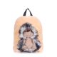 Детский рюкзак POOLPARTY с ежиком kiddy-backpack-hedge-grey