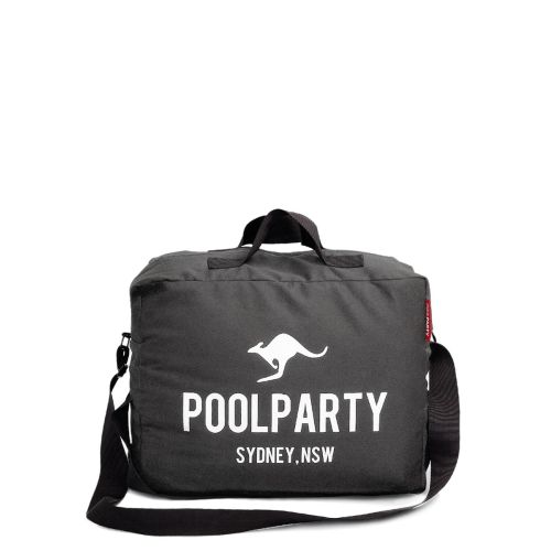Молодежная сумка POOLPARTY pool-11-grey