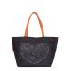 Женская сумка POOLPARTY lovetote-oxford-black черная