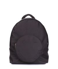 Рюкзак POOLPARTY smile-backpack-black черный