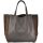 Женская кожаная сумка soho-brown-velour коричневая