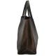 Женская кожаная сумка poolparty-soho-brown-velour коричневая