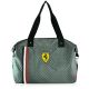 Спортивная сумка Puma Ferrari стеганая трапеция серая