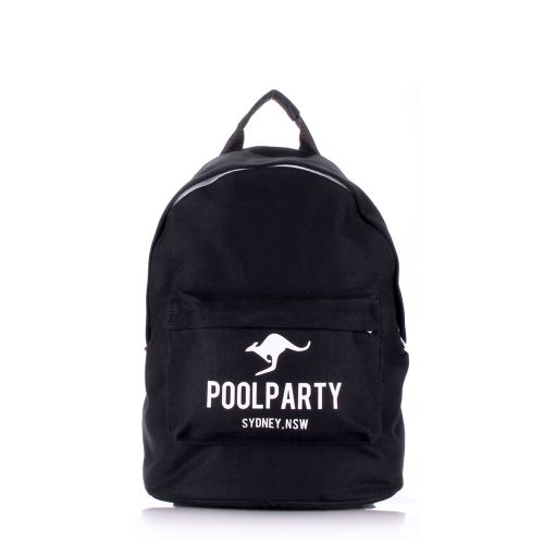 Рюкзак молодежный PoolParty backpack-kangaroo-black