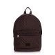 Рюкзак стеганый PoolParty backpack-theone-brown