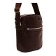Мужская кожаная сумка Mк46Кaz400 коричневая