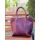Женская кожаная сумка 894266 фиолетовая