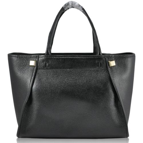 Женская кожаная сумка 9902 черная