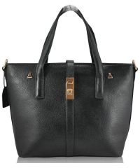 Женская кожаная сумка 1189 черная