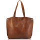 Женская кожаная сумка 8289 коричневая