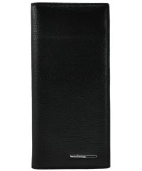 Мужской кожаный кошелек T530-H46 черный
