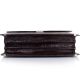 Портфель кожаный Desisan 319-19 коричневый кроко
