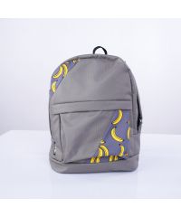 Серый рюкзак с бананами mini Р13