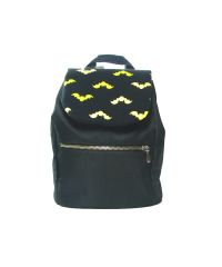 Черный рюкзак с Бэтменом small Р26