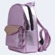 Розовый кожаный рюкзак brilliant TWINSSTORE Р79