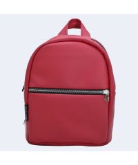 Красный кожаный рюкзак small TWINSSTORE Р60