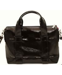 Женская кожаная сумка VATTO Wk23 Napl1 черная