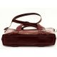Женская кожаная сумка VATTO Wk23 Napl4 бордовая