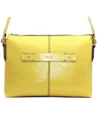 Женская кожаная сумка Wk31N8Kaz400 желтая