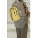 Женский кожаный рюкзак VATTO Wk37 N8.1 желтый