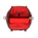 Женская кожаная сумка VATTO Wk43 Fl5.4 бордовая