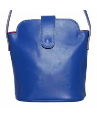 Женская кожаная сумка Wk49 Kaz680 синяя