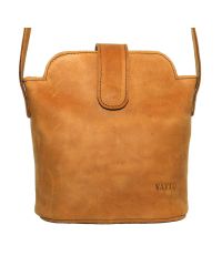 Женская кожаная сумка Wk49 Kr190 рыжая