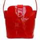 Женская кожаная сумка Wk49 L3 красная