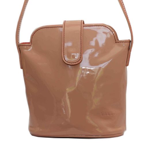 Женская кожаная сумка Wk49 L4 бежевая