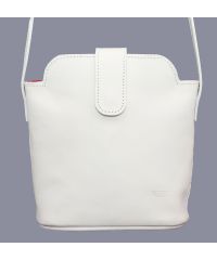 Женская кожаная сумка Wk49Sp2 белая