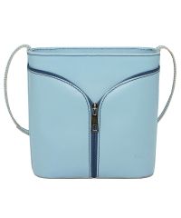 Женская кожаная сумка VATTO Wk51 Sp5 голубая