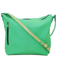 Женская кожаная сумка VATTO Wk53 Fl9 зеленая